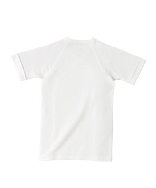 MIKI HOUSE HOT BISCUITS フライス 短肌着 無地 白