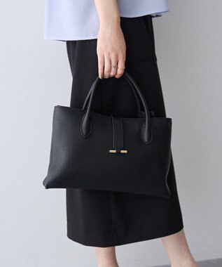 YECCA VECCA 【story.】SEPARATE TOTE M Black