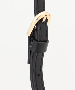 LA BAGAGERIE レザーステッチ　マルチポシェット ブラック