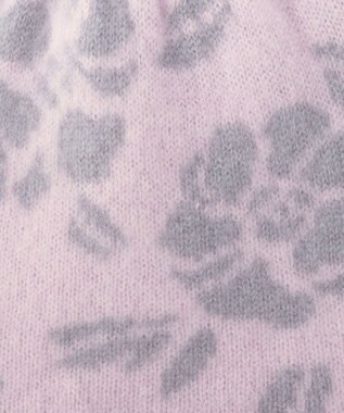 MOONBAT mila schon カシミヤ100%ジャカードプチマフラー グレー