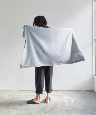 LOOM&SPOOL LBRパイルバスタオル モノグレー