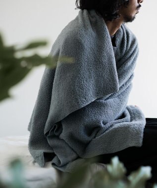 LOOM&SPOOL LBRパイルバスタオル モノグレー