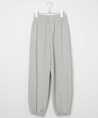 WEGO スウェットジョガーパンツ 杢グレー