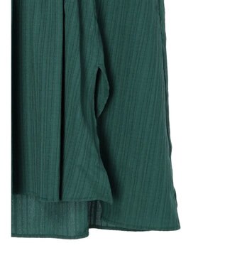 Green Parks 変形ストライプジャガードチュニック Green