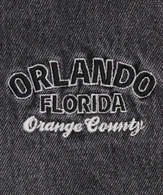 WEGO 【ユニセックス着用ITEM/MLサイズ展開】デニムスタジャン デニムブラックソノタ