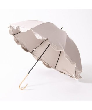 UNBILLION カシュネ cachenez / 【晴雨兼用】【日傘】 【UV カット率99.999.9％以上】PUへプラムバルーンショートパラソル ダークベージュ