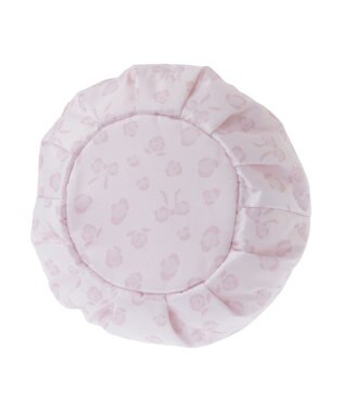 Maison de FLEUR リボンレオパード巾着ポーチ Light Pink