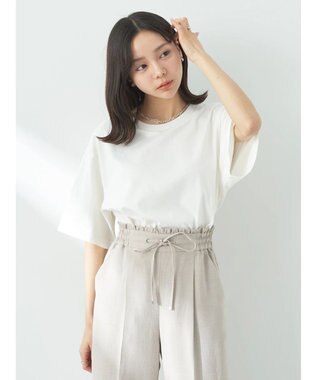 earth music&ecology ＢＯＸ　Ｔシャツ Off White