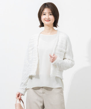 ONWARD Reuse Park 【ICB】ニット春夏 オフホワイト