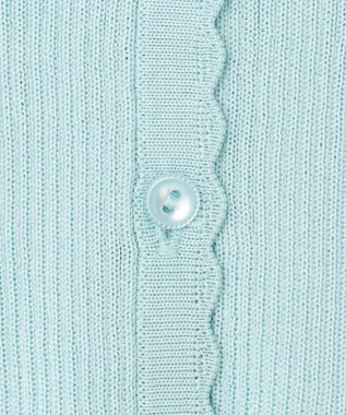 TOCCA EYELET AJISAI CARDIGAN カーディガン ライトブルー系