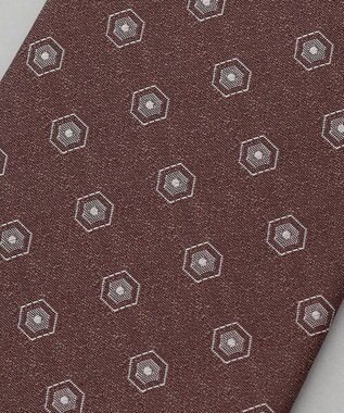 GOTAIRIKU GOTAIRIKU別注【MANTERO SETA/マンテロ・セタ】ネクタイ_小紋柄 ブラウン系8