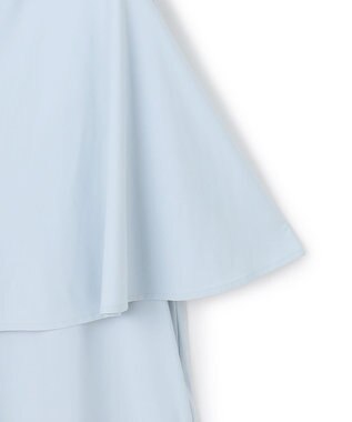 ICB 【WEB限定カラーあり】マットスキューバ ケープデザインカットソー サックス