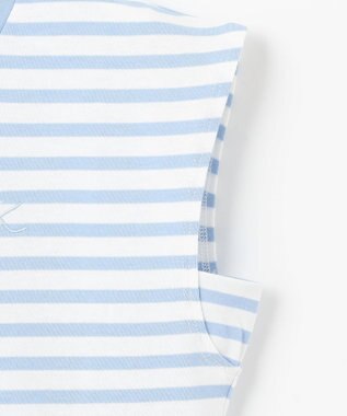 組曲 KIDS 【150-160㎝】ENOSUI Border Tシャツ サックスブルー系1