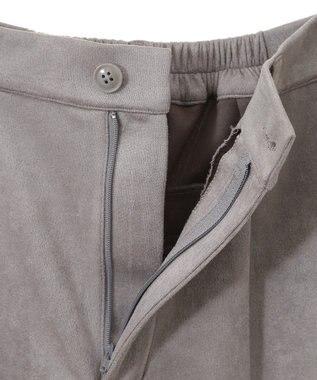 Green Parks ・ＥＬＥＮＣＡＲＥ　ＤＵＥ　スエードポンチハーフパン Gray Beige