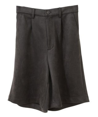 Green Parks ・ＥＬＥＮＣＡＲＥ　ＤＵＥ　スエードポンチハーフパン Charcoal Gray