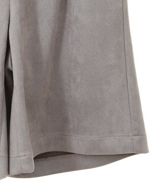 Green Parks ・ＥＬＥＮＣＡＲＥ　ＤＵＥ　スエードポンチハーフパン Gray Beige