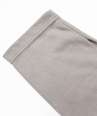 ORuKuBET 【WOMEN】ORGANIC COTTON リストカバー ＜ショートタイプ＞【 UVカット・オーガニックコットン・日本製 】 ライトグレー