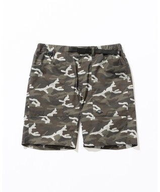 JOSEPH ABBOUD MOUNTAIN 【CREA掲載・ストレッチ/軽量/撥水】 エンボスカモフラージュ ショーツ カーキ系6