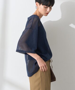 AMERICAN HOLIC SET メッシュプルオーバー+キャミソール Navy