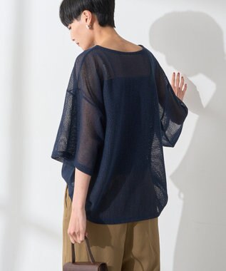 AMERICAN HOLIC SET メッシュプルオーバー+キャミソール Navy