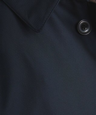 GOTAIRIKU 【防水/軽量/シワになりにくい】ラスタードビーメモリーラミネーションコート_ ステンカラー(24年モデル) ネイビー系8