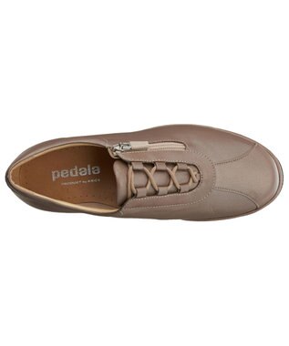 ASICS WALKING ペダラウォーキングシューズ 4E ヒール高2.0cm グレー系