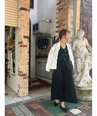 Green Parks ２ＷＡＹ　レースブルゾン Off White