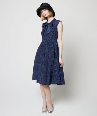 TOCCA 【WEB限定＆洗える！】RAINY SEASON ドレス ネイビー系5