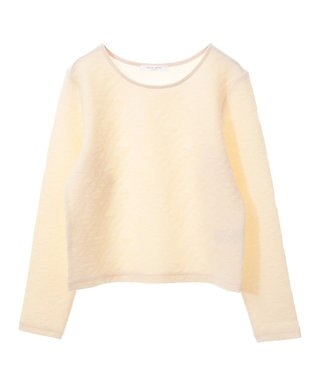 Green Parks シアーポコポコプルオーバー Ivory