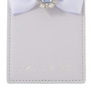Maison de FLEUR ブルーマニアパスケース Grayish Blue