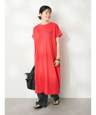 CRAFT STANDARD BOUTIQUE ヴィンテージ風天竺ワンポイントワンピース