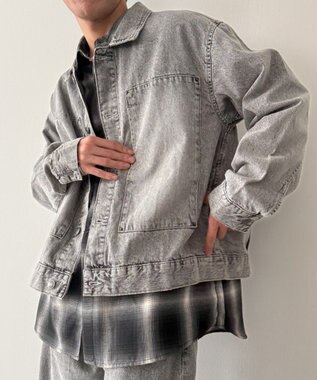 WEGO デニムジャケット グレー