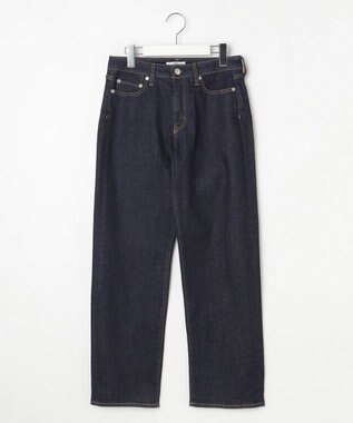 J.PRESS LADIES 【洗える】BASIC STRETCH DENIM ボーイフィット パンツ インディゴ系