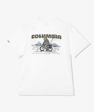 Columbia Columbia/ シダートレイルバックグラフィックTシャツ /コロンビア White Ride Squatch
