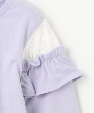 ANY KIDS フレンチモチーフ 長袖 Tシャツ サックスブルー