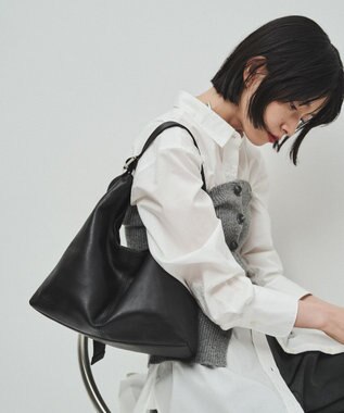 russet レザーホーボーバッグ M(CE-1658)