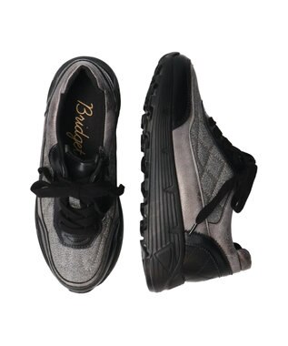 Bridget Birkin 【Bridget Birkin】インヒールキルティングスニーカー ブラック