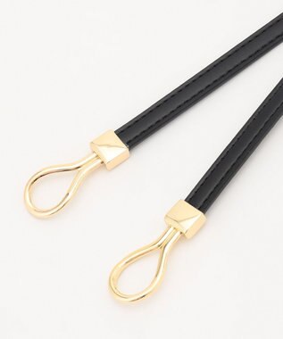 ANY メタルモチーフアジャスタブルベルト ブラック