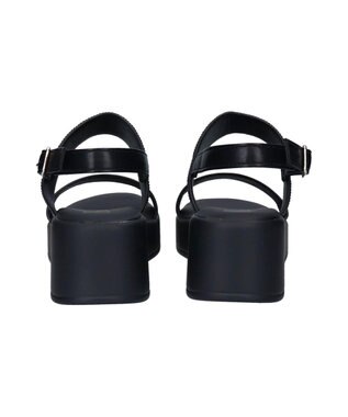 Bridget Birkin 【Bridget Birkin】キラキラバンドウェッジサンダル ブラック