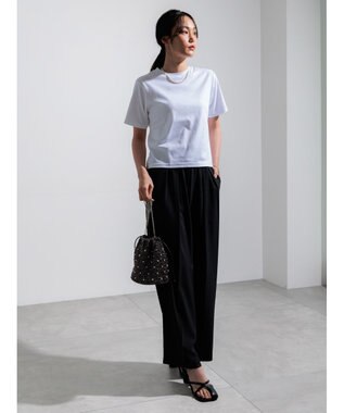 Te chichi 【遮熱/調温】コンパクトTシャツ オフホワイト