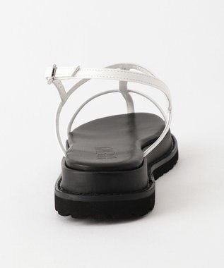 23区 【STORY7月号掲載】HEWN Tストラップ サンダル ホワイト系