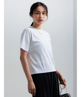 Te chichi 【遮熱/調温】コンパクトTシャツ オフホワイト