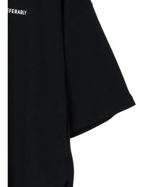 AMERICAN HOLIC バックギャザーロゴカットプルオーバー Black