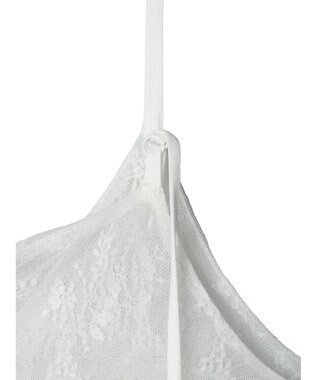 Green Parks ２ｗａｙ　レイヤードレースワンピース White