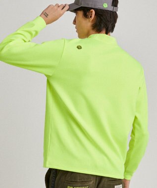 PW CIRCULUS 【ストレッチ / 快適 / 一枚でサマになる】【MEN】NEW ポケットモックT ライトグリーン系