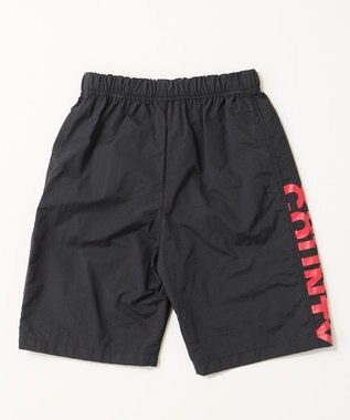 OP／FILA 【SEVEN2】ナイロンパンツ ブラック