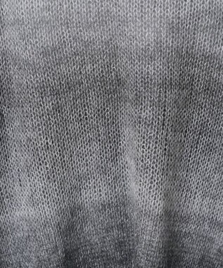 WEGO グラデーションメッシュニット ブラック