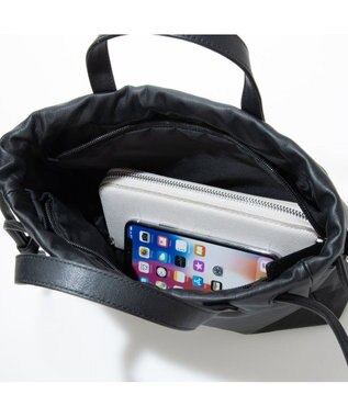 Y'SACCS コーティングキャンバス　2WAYミニトート ホワイト