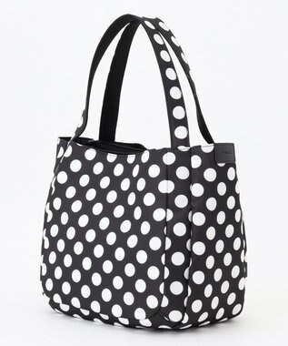 Y'SACCS 【Polka Dots】ボンディングトート　Mサイズ ブラック