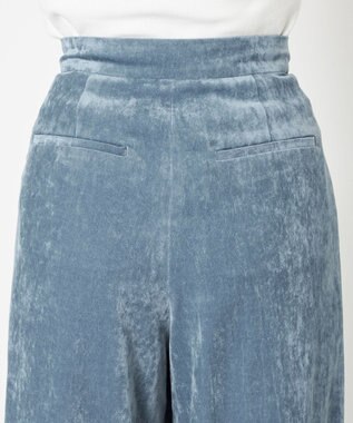 NAVE ブライトベロア パンツ ブルー系